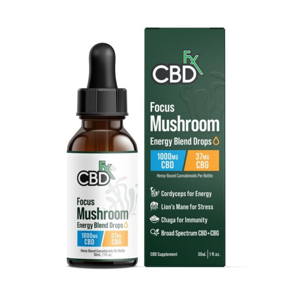 CBD Fx Unwind Mushroom Drops